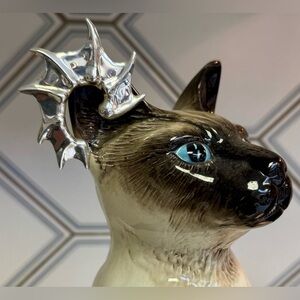 Sterling silver clip on huggie “EarWing” for right ear mint with Box